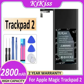 KiKiss Мощный аккумулятор Trackpad2 2800 мАч для Apple Magic Trackpad 2 A1542 020-8446 Touchpad Bateria